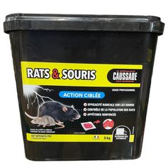 SOURICIDE RATICIDE DIF'OPERATS PAT 5KG