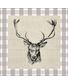 SERVIETTE TETE DE CERF