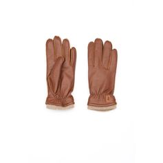 GANTS CUIR COGNAC