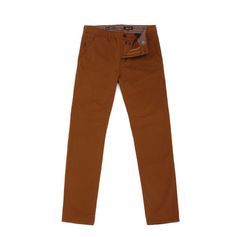 PANTALON CHINO MARRON ECORCE