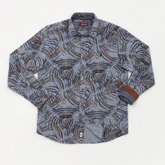 CHEMISE CHAMBRAY BLEU INDIGO