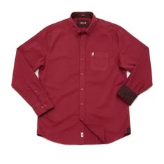 CHEMISE UNIE BORDEAUX