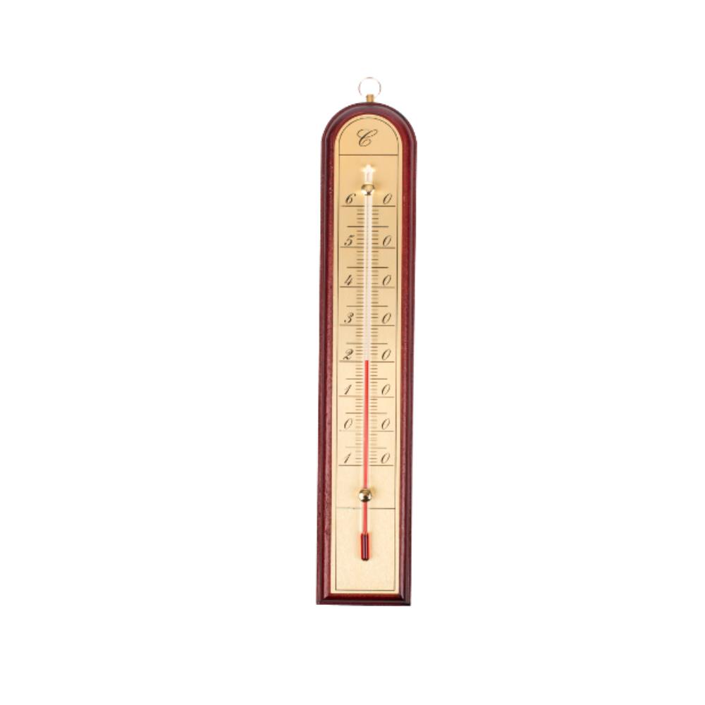 THERMOMETRE BOIS VINTAGE 26CM
