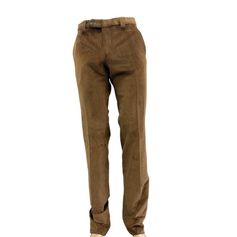 PANTALON VELOURS MINOS CARAMEL
