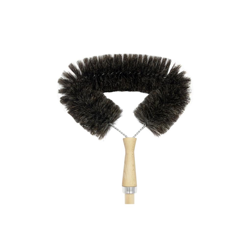 BROSSE MENAGE TETE DE LOUP EN CHEVRE