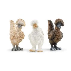 FIGURINE TRIO DE POULES