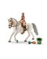 COFFRET CAVALIERE SUR JUMENT LIPIZZAN