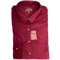 CHEMISE FEM LAUREN VELOURS BORDEAUX