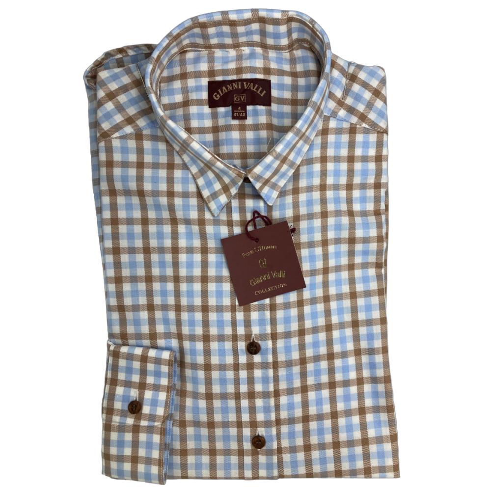 CHEMISE FEMME LAUREN BLEU