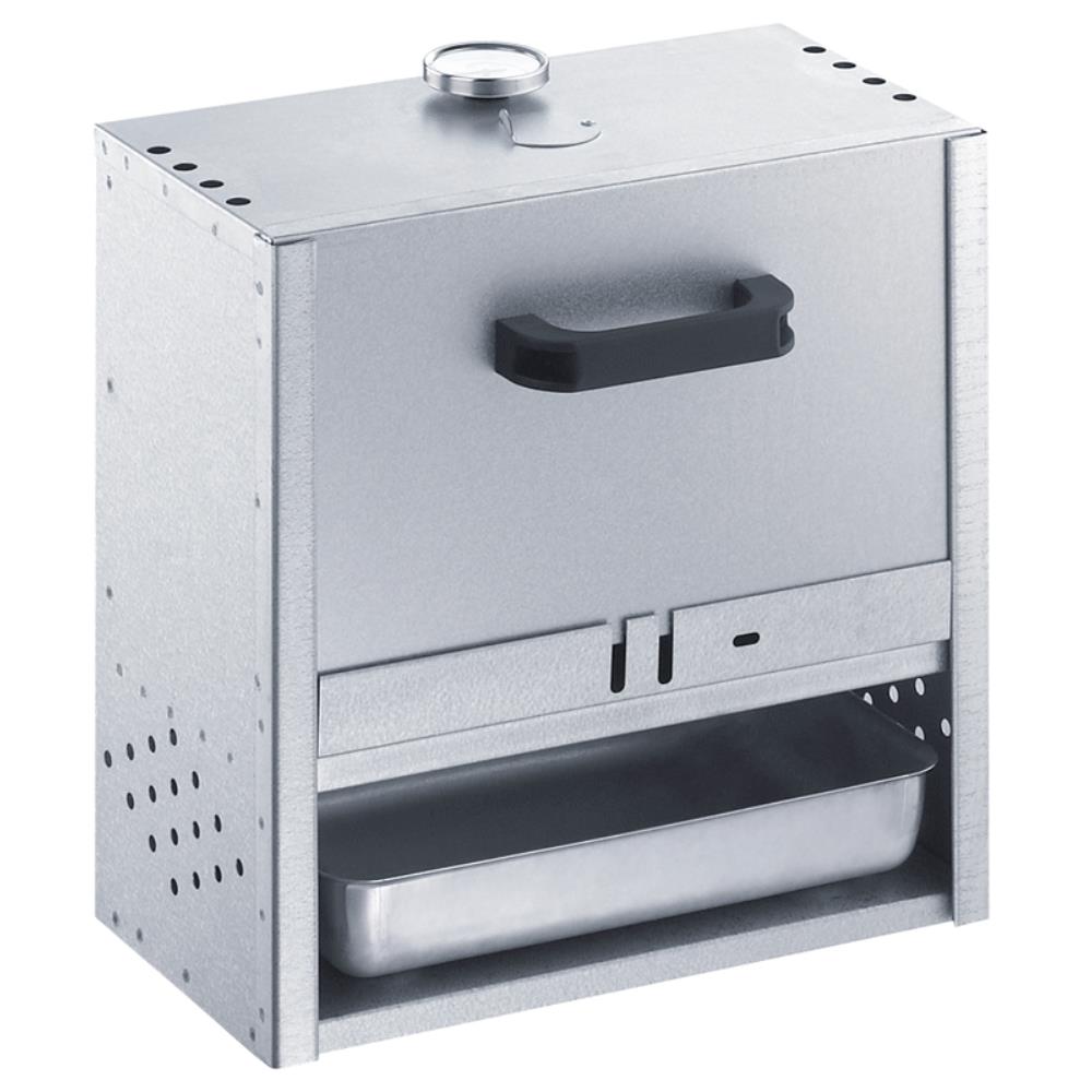 FUMOIR EN ACIER ALUMINE PORTE COULISSANTE H50CM