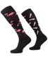 CHAUSSETTES FUN FLAMAND ROSE NOIR