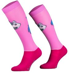CHAUSSETTES FUN TETE DE LICORNE