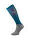 CHAUSSETTES MICROFIBRES BLEU PETROL