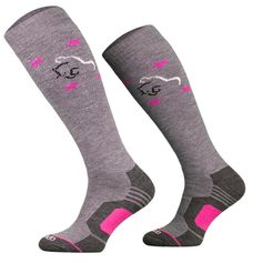 CHAUSSETTES HIVER GRIS