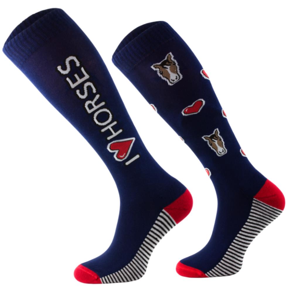 CHAUSSETTES FUN LOVE HORSES