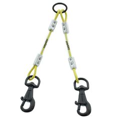 ACCOUPLE CABLE XTREME 2 CHIENS JAUNE