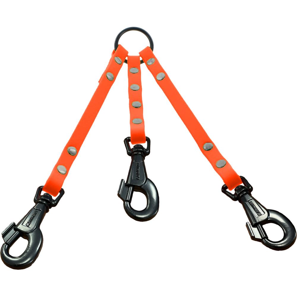 ACCOUPLE PVC XTREME 3 CHIENS ORANGE