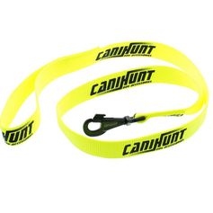 LAISSE PLATE NYLON HUNTER 1,2M JAUNE