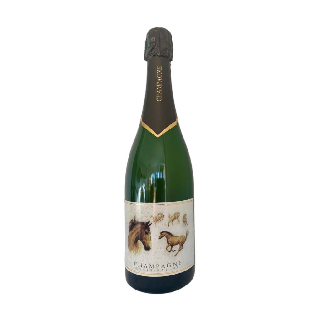 BOUTEILLE DE CHAMPAGNE CHEVAL