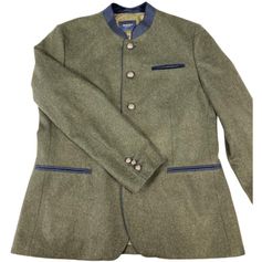 VESTE MURAU LAINE VERT