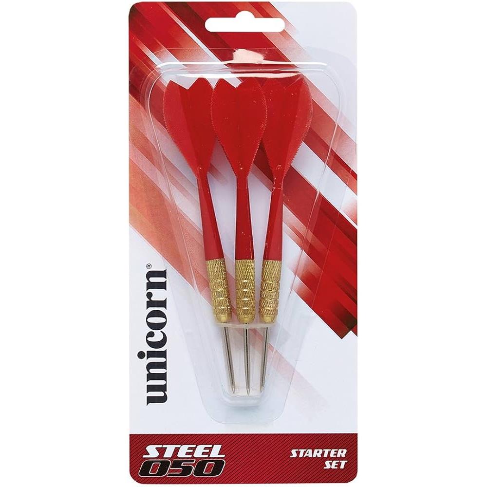 3 FLECHETTES POINTE ACIER 050