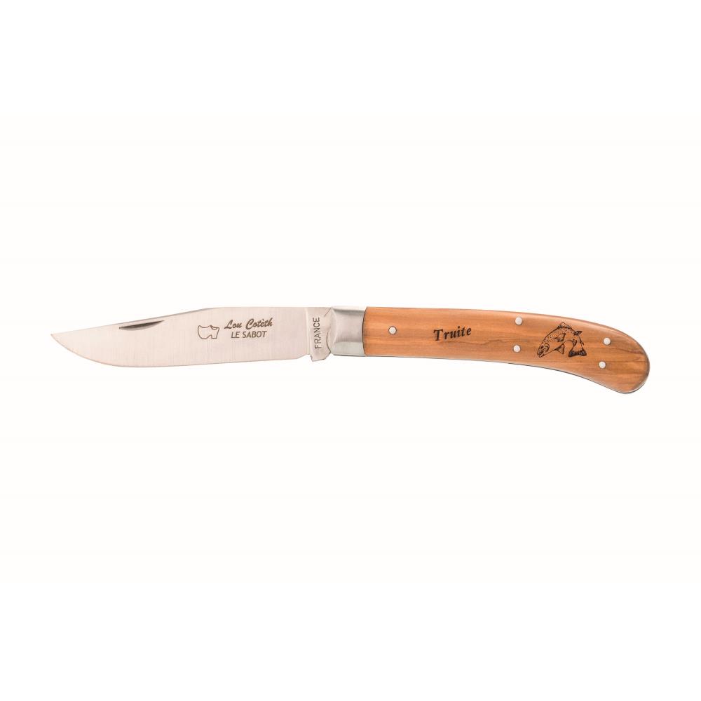 COUTEAU LOU COTETH OLIVIER TRUITE 11.5CM