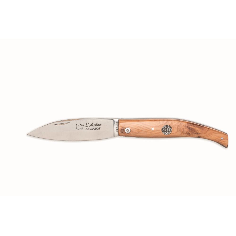 COUTEAU AUTAN GENEVRIER MEDAILLON 11CM