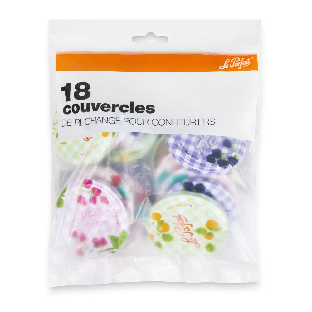 COUVERCLES CONFITURIER D82 X18