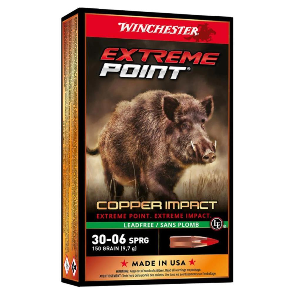 BALLES 30-06 SPRG LEAD FREE 150GR