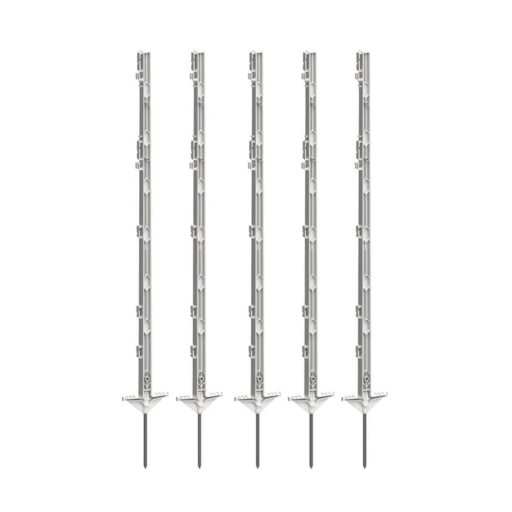 LOT DE 5 PIQUET CLASSIC BLANC 156CM