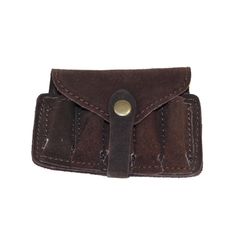 POCHETTE  5 BALLES LISSE CROUTE CUIR