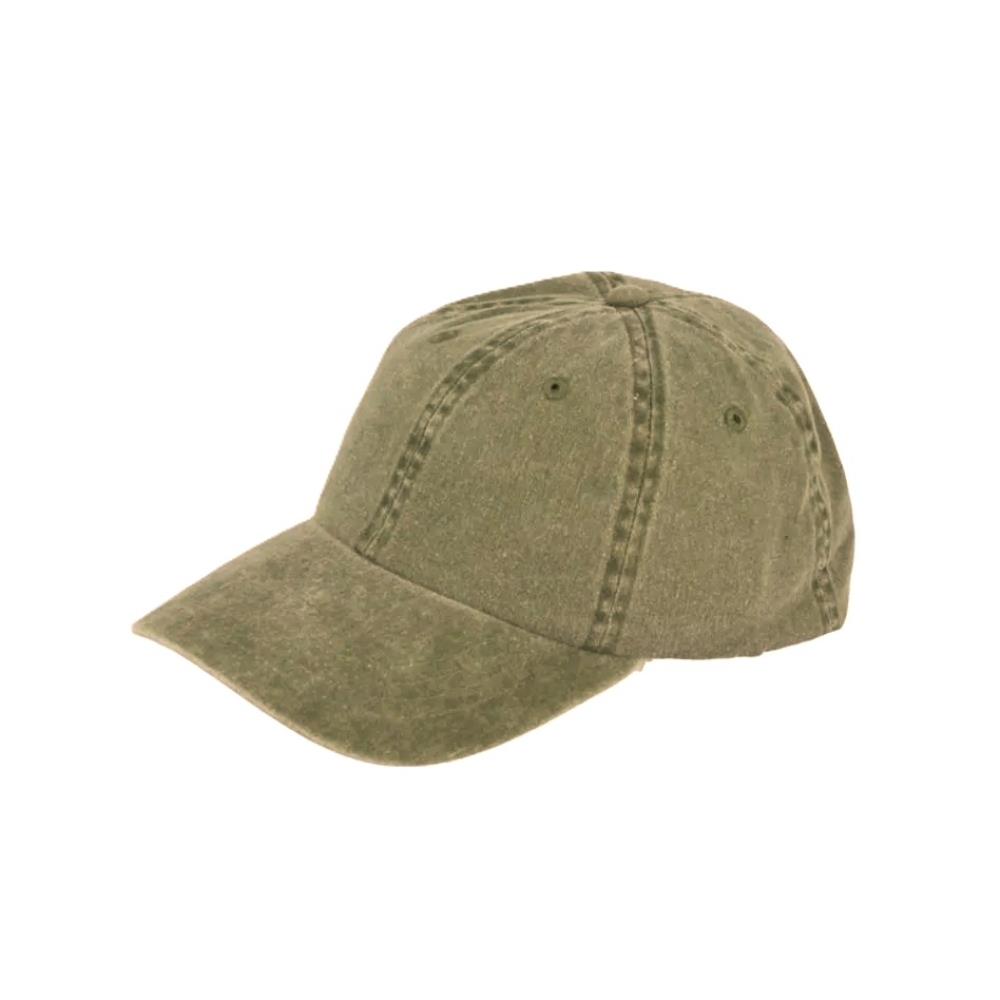 CASQUETTE BASEBALL COTON OLIVE