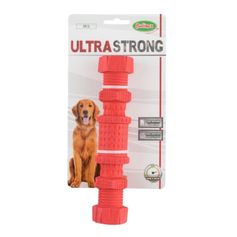 JOUET ULTRA STROG STICK 22CM ROUGE