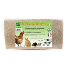 LITIERE CHANVRE POULAILLER 100L