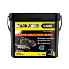 SOURICIDE RATICIDE 3 CEREALES 5KG