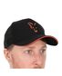 CASQUETTE TRUCKER NOIR ORANGE