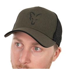 CASQUETTE TRUCKER VERT NOIR
