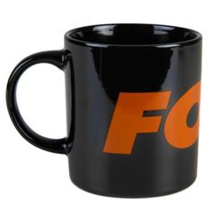 MUG NOIR ORANGE