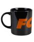 MUG NOIR ORANGE