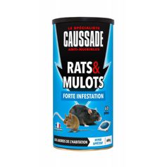 PATE RATS ET MULOTS 600GR