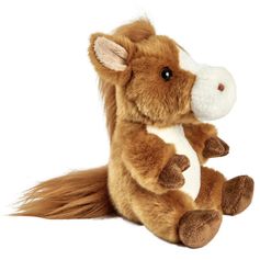 PELUCHE CHEVAL 17CM