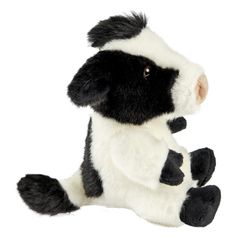 PELUCHE VACHE 17CM