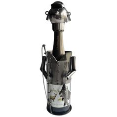 CACHE BOUTEILLE PECHEUR 15.5 X 9 X 23.5 CM