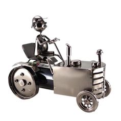 CACHE BOUTEILLE TRACTEUR 30 X 16 X H.25 CM