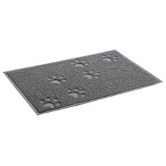 TAPIS GAMELLE ANTHRACITE 40X60CM