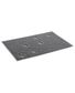 TAPIS GAMELLE ANTHRACITE 40X60CM