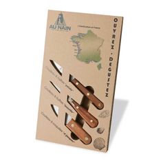 COFFRET DE 3 COUTEAUX A HUITRE