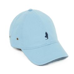 CASQUETTE COTON BLEU VINTAGE
