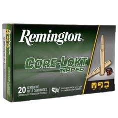 BALLES 30-06 CORE-LOKT TIPPED 180GR