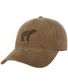 CASQUETTE VELOURS BEAR TAUPE